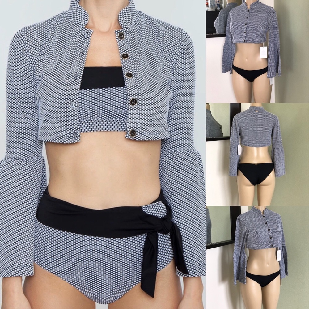 018-Amaio Swim Germain Swim Cardigan ⚡️Sale⚡️